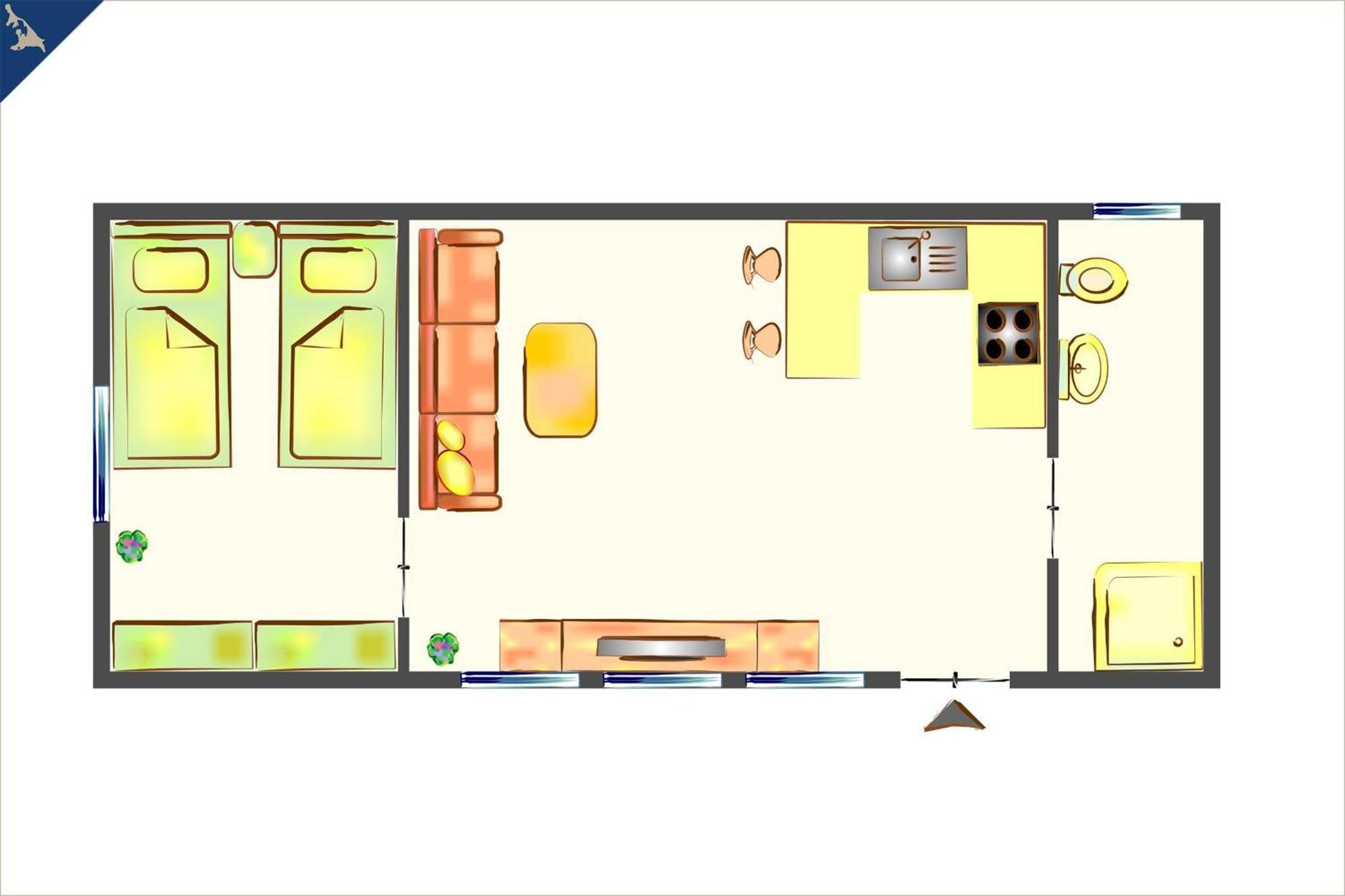 Ferienresort Moewenort Luetow Bungalow 1 Lutow Eksteriør billede